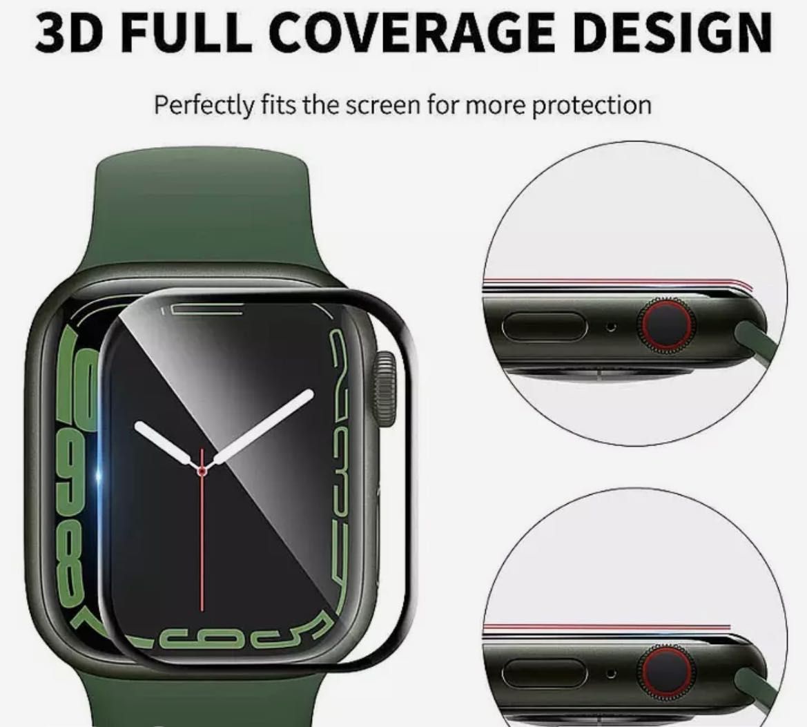 3D Протектор за Apple Watch 7,8 series