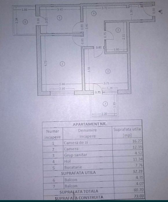 Apartament 2 camere de inchiriat - Carrefour/Lidl/Kaufland Alexandriei