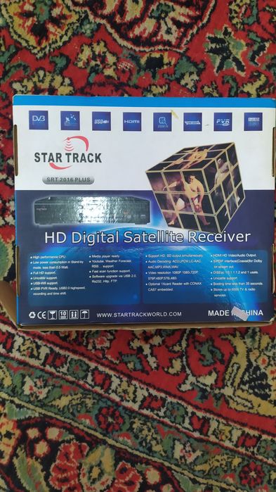 Продам  спут тюнер Star track str2016 и CD проиг Phillips AK 630