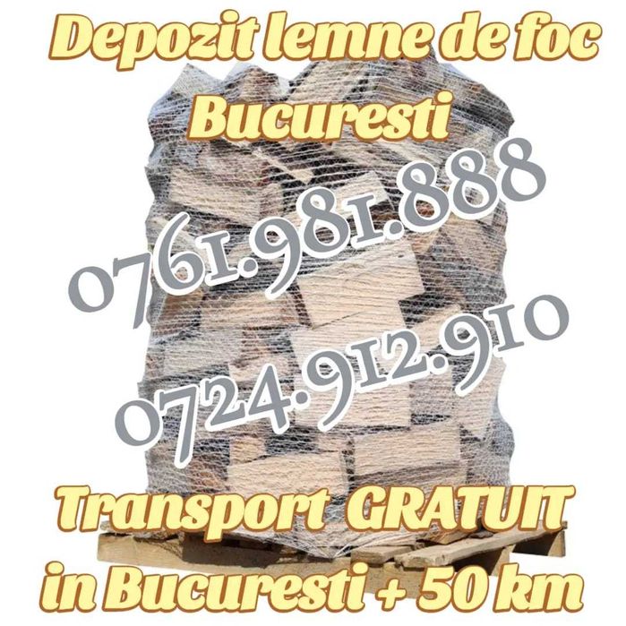Lemne de foc fag  Big-Bags, cu transport gratuit in Bucuresti + 50 km