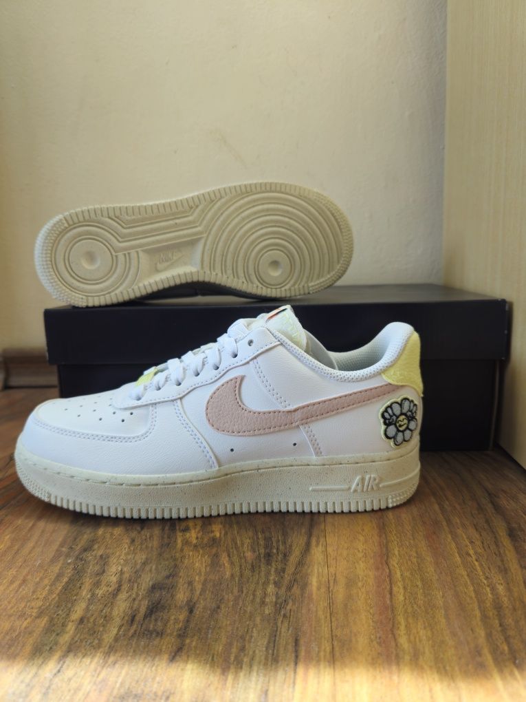 Кецове Nike Air Force 1 Low '07 SE Next Nature White Pink Oxford