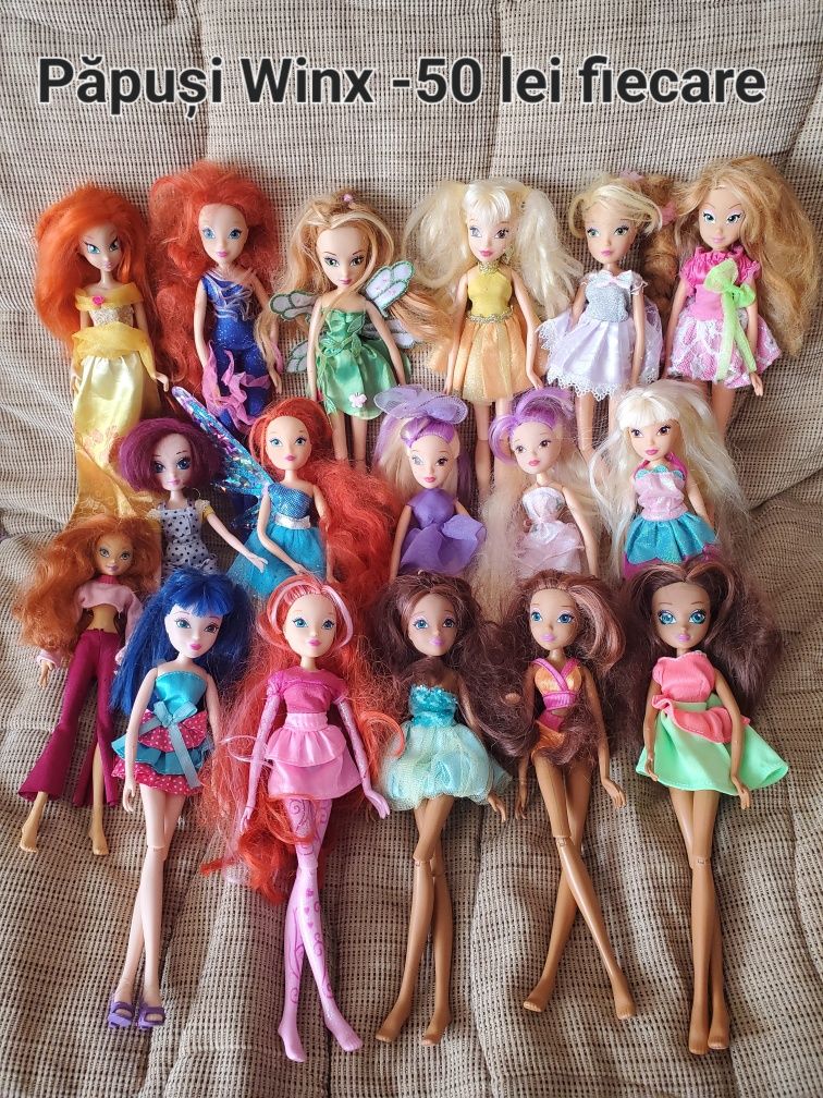 Păpuși Winx de colecție