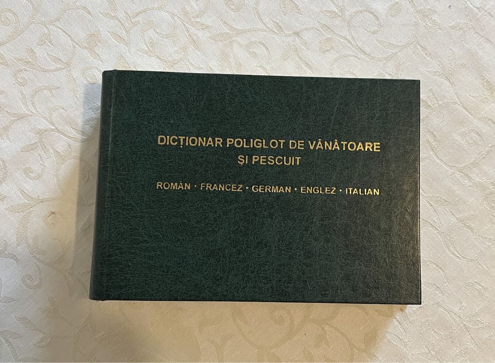 Dictionar poliglot de vanatoare si pescuit
