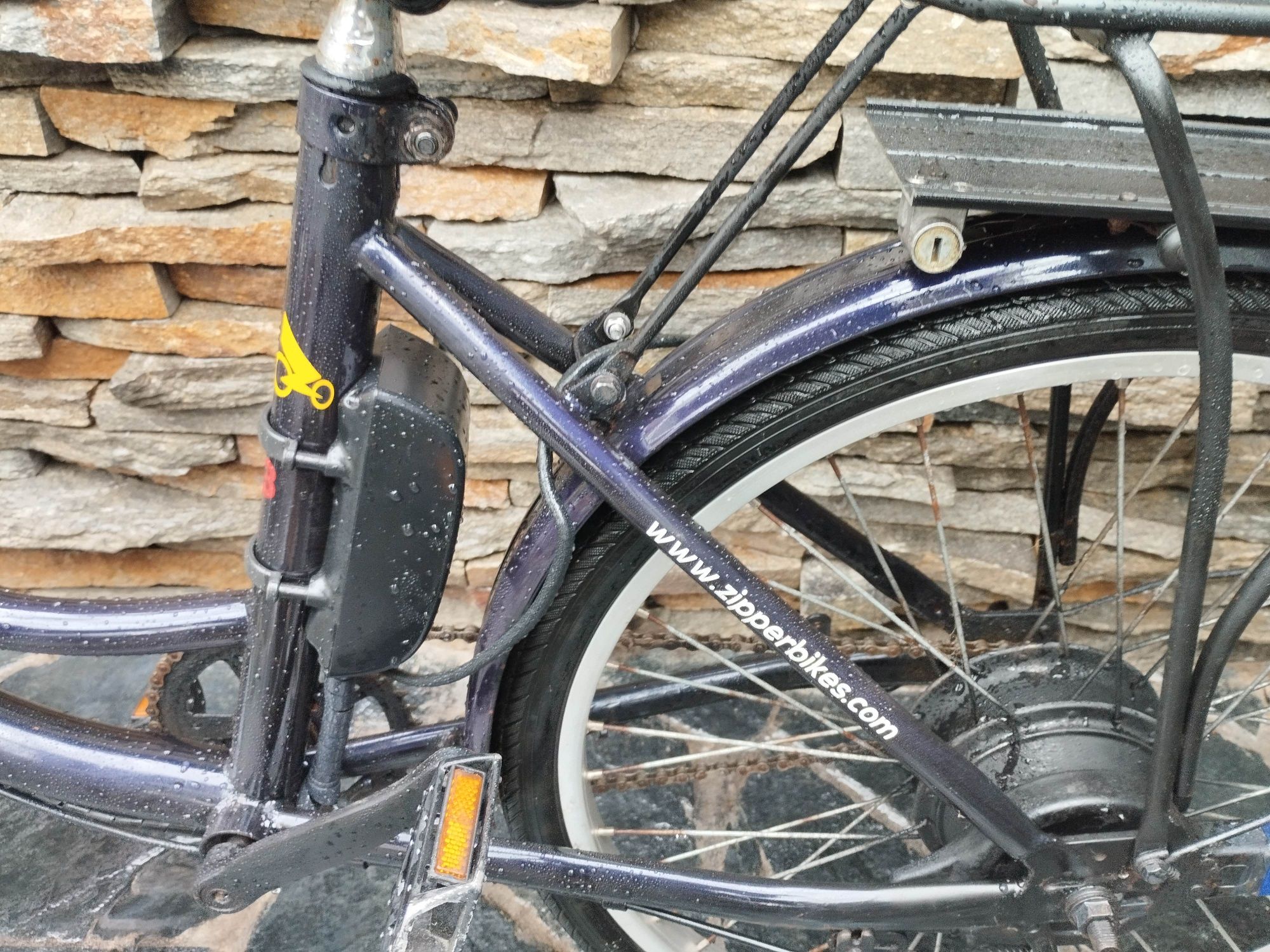 Електрически велосипед колело алуминиев ниска рамка