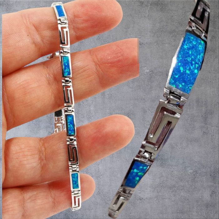 Brățară argint Pandora brățară argint piatra opal