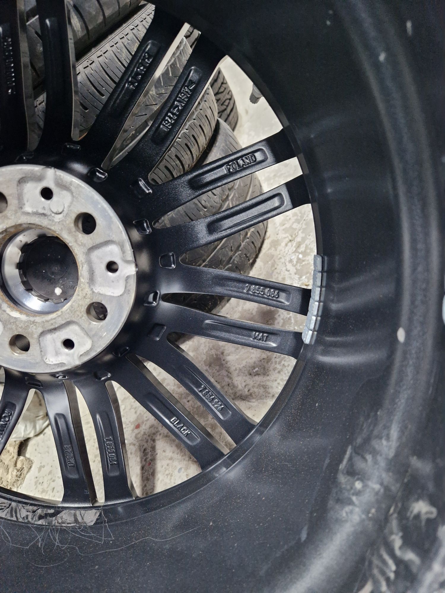 Roti BMW G30 G31 Style 664M Anvelope Pirelli 245/40/19 cu 275/35/19