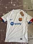 Tricou alb FC Barcelona