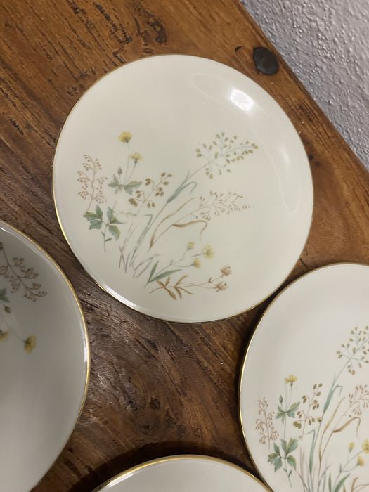 Немски чинийки от костен порцелан