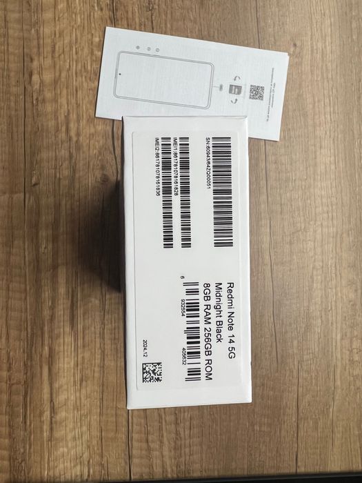 Смартфон Xiaomi Redmi Note 14 5G Black 256 / 8 GB