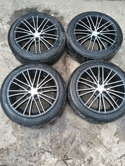 Vând jante aliaj r17 Audi 5x112
