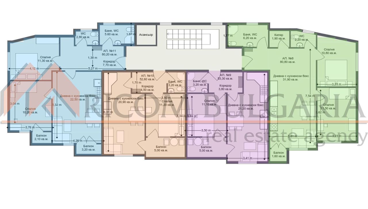 Продава се Тристаен апартамент в Варна, Бриз - 93 кв.м за 1882 €/кв.м - Снимка #1