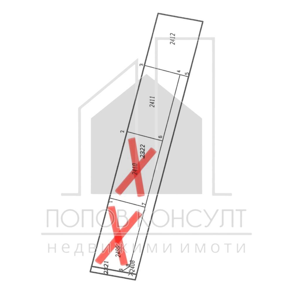 Парцел в Пловдив, област-с.Белащица площ 626 цена 66000