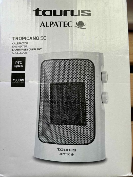 Електрически нагревател Taurus TROPICANO 5C, 1500 W