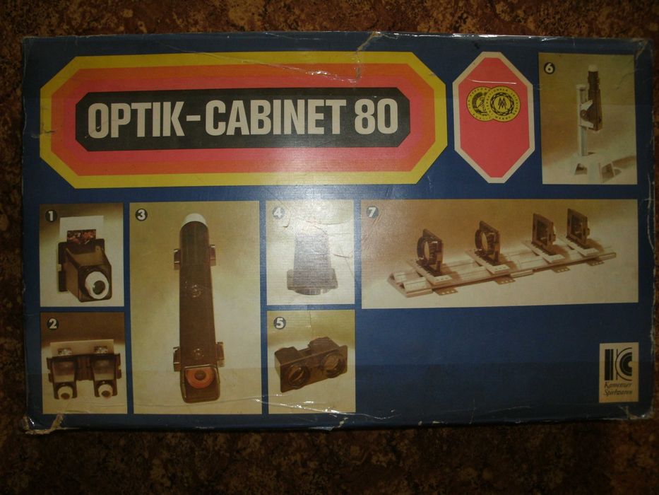 Развивающий конструктор Optik-Cabinet 80