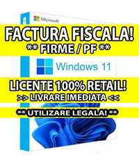 WINDOWS 11 PRO & Home - Licente Retail cu FACTURA FISCALA!