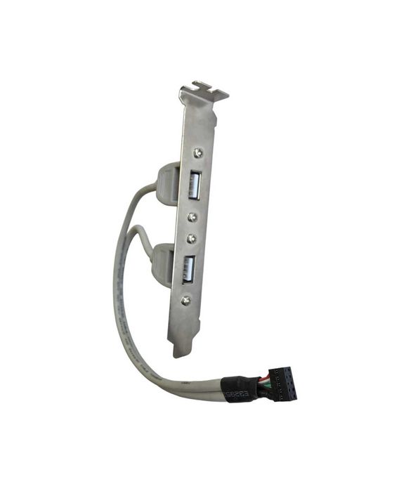 Выносная планка USB 2.0 (9 pin). Доп. разъёмы USB в материнской плате