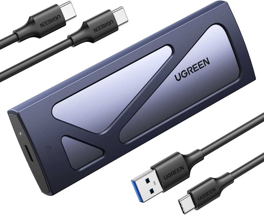 UGREEN - Кутия за M.2 NVMe SSD (10Gbps, без инструменти)