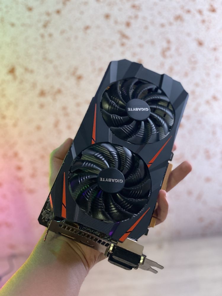 Видеокарта GTX 1060 Gigabyte