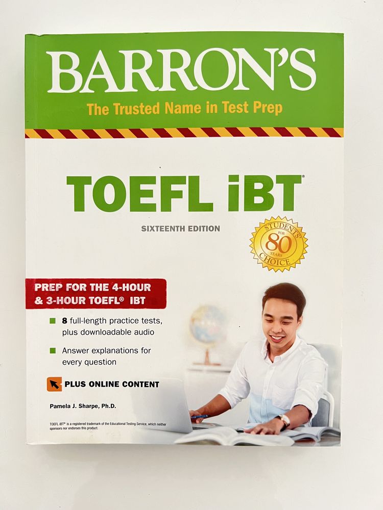 TOEFL Barron’s | 16th Edition | Carte