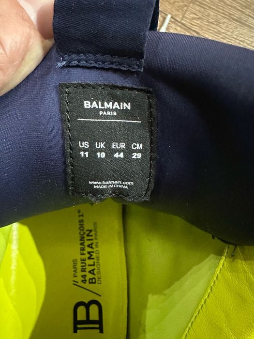 Adidasi balmain purtati de doua ori fara defecte
