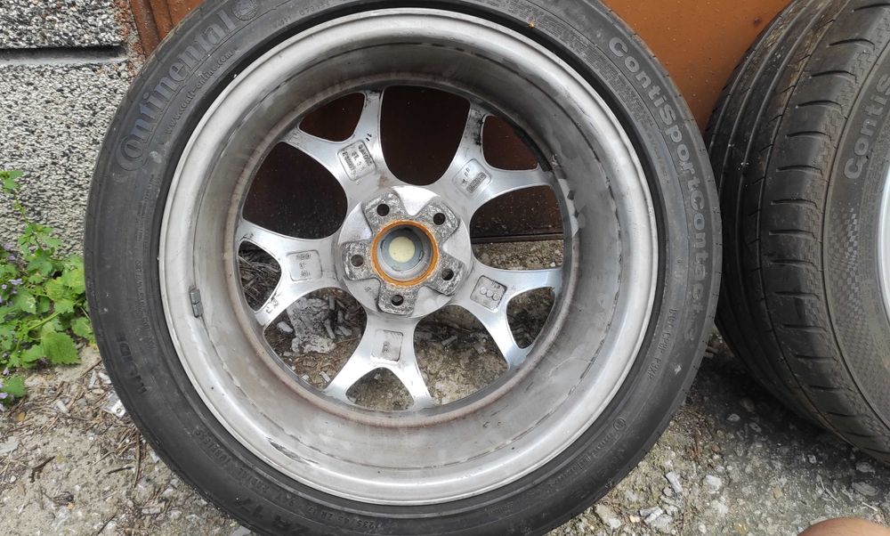 3 броя алуминиеви джанти 17 5x112 et35
