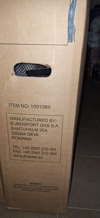 Bicicleta Oras Dhs City 28001 - 28 Inch, Timisoreana, albastru.