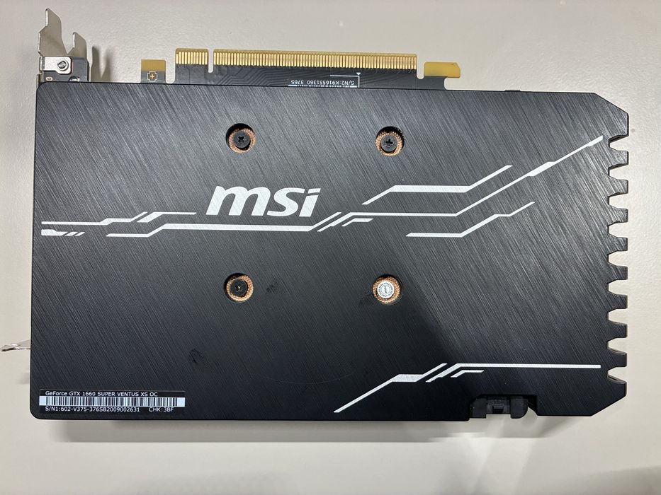 Placa video MSI GeForce GTX 1660 SUPER VENTUS XS OC, 6GB GDDR6, 192bit