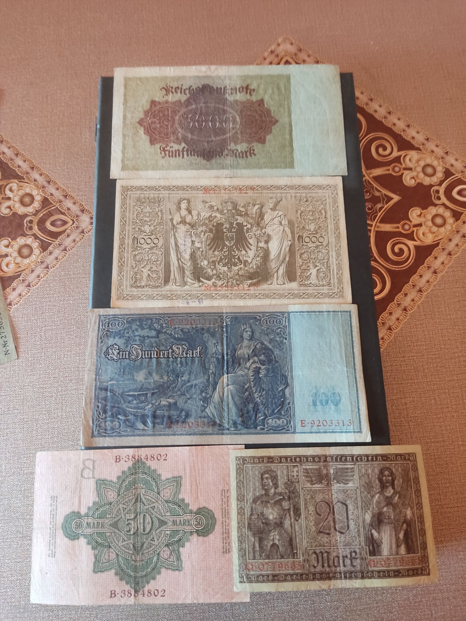 Monede din argint Germania 10 mărci aniversare și bancnote vechi Germ.