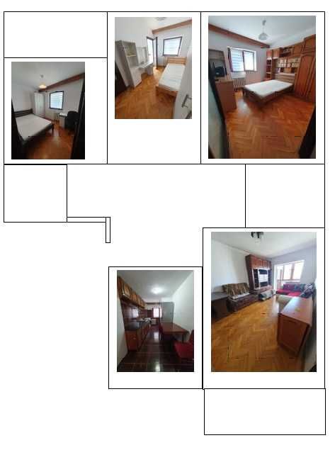 persoană fizică închiriez apartament cu 4 camere