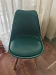 Set 4 scaune bucatarie/sufragerie Kring turcoaz