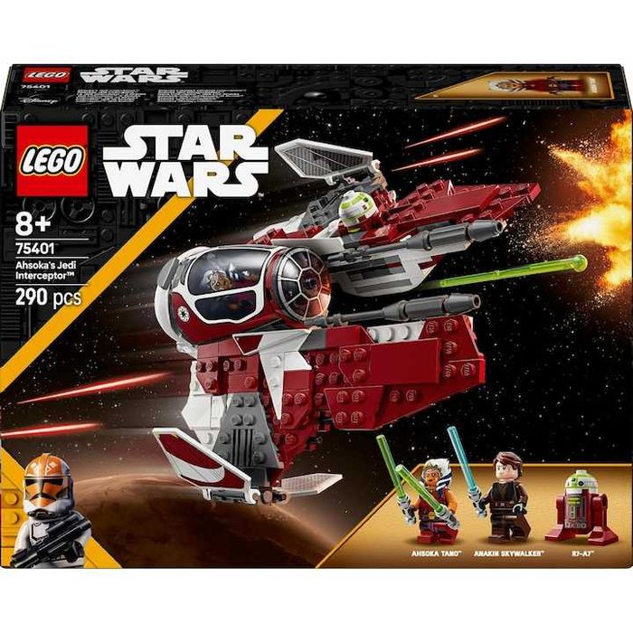 LEGO Star Wars - Nava Interceptor Jedi a lui Ahsoka 75401 SIGILAT