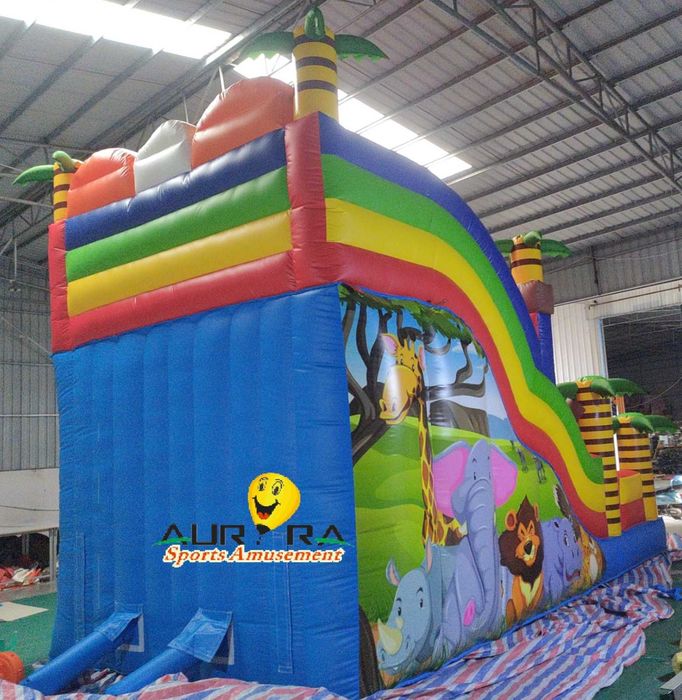 Гигантски надуваем батут с парзалка – Джунгла  Пирати НЕ Разопакован