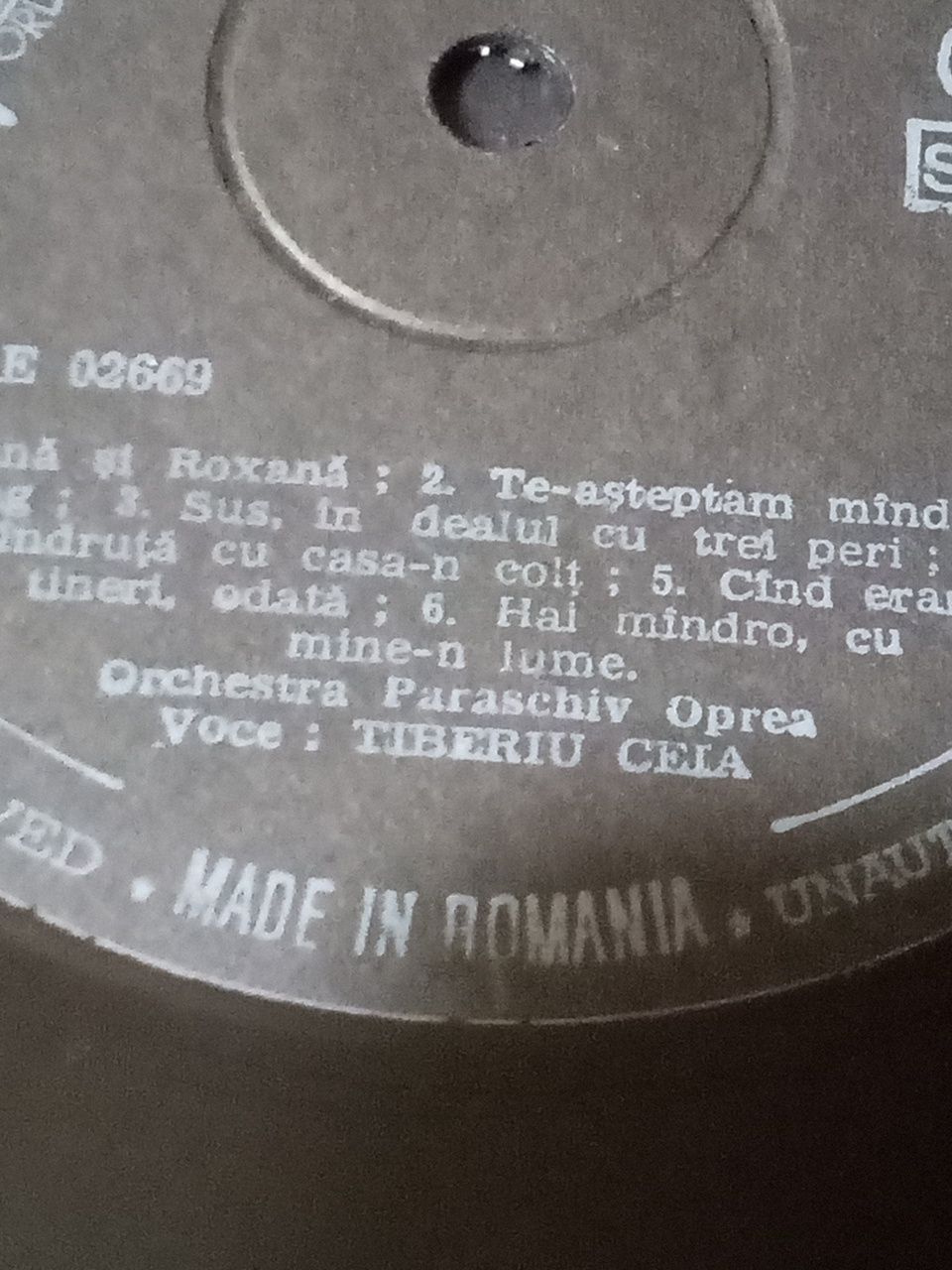 Discuri vinil Electrecord, muzică populară