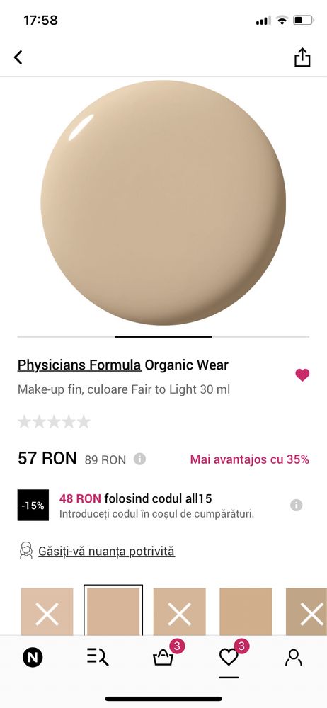 Fond de ten Physicians formula 30 ml