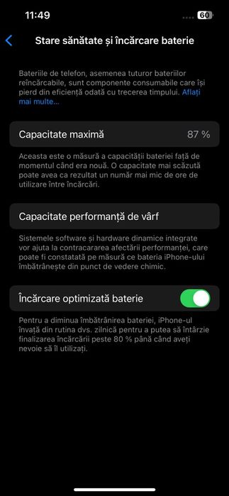 iPhone 14 – 128 GB – Stare foarte bună