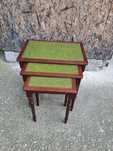 set 3 masute lemn