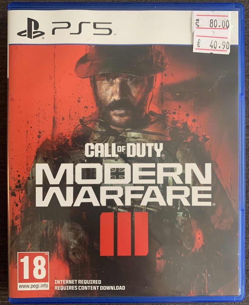 Call of duty modern warfare III за Playstation 5 , Плейстейшън 5