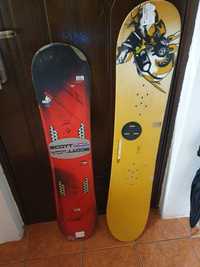 Placa snowboard 2 bucati