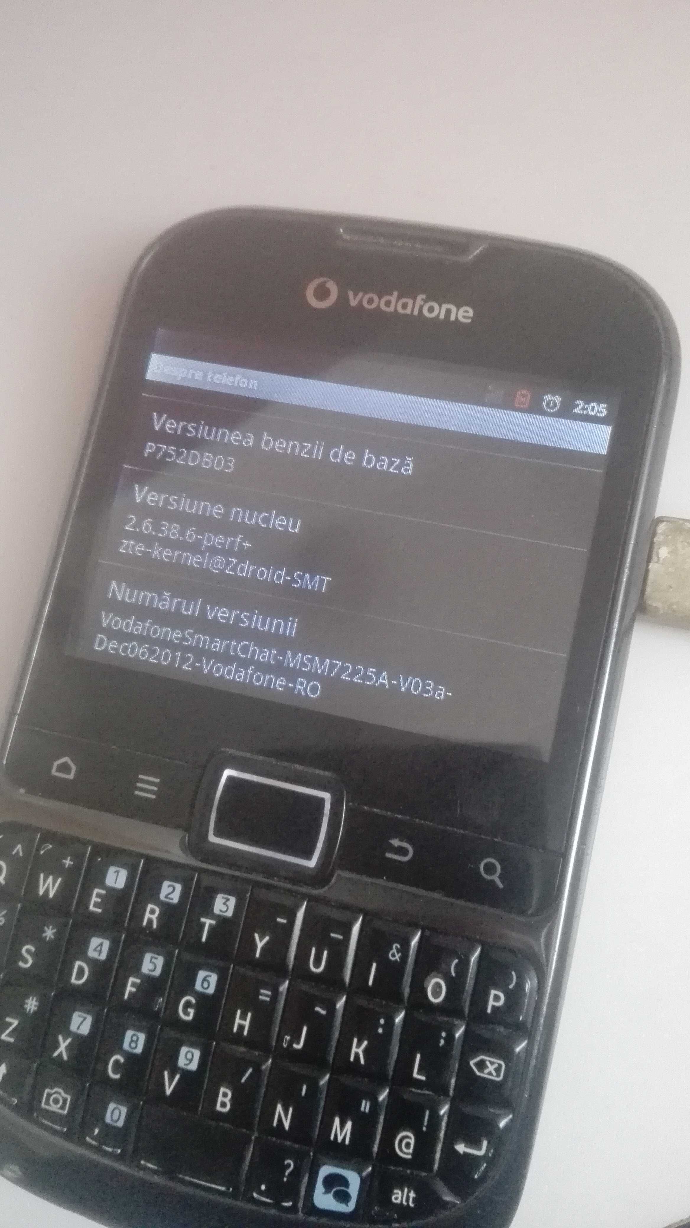 Telefon Vodafone Smart chat