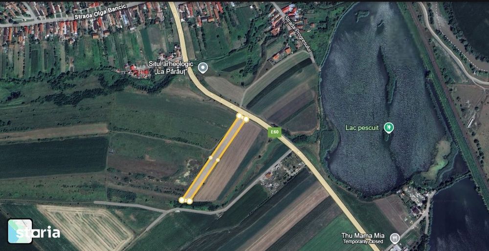 Teren agricol de 6000mp cu acces asfaltat, lângă lac, Feldioara