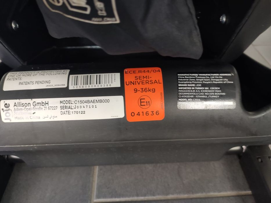 Scaun auto Joie Bold cu isofix pentru copii intre 9 și 36 kg