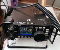 Statie Xiegu g90 emisie radio cb radioamatori antena amplificator ssb