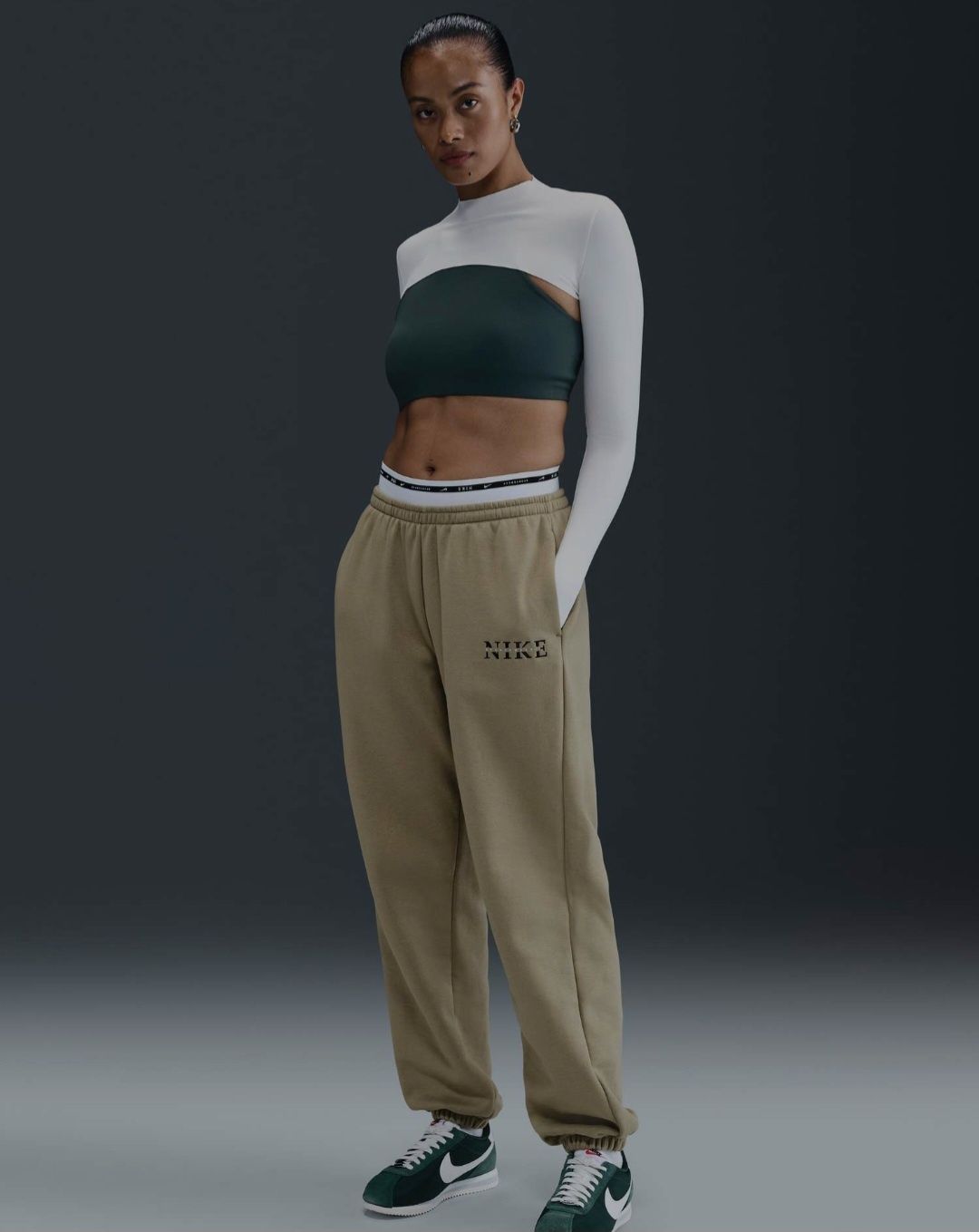 INike спортен екип W NSW PHNX FLC