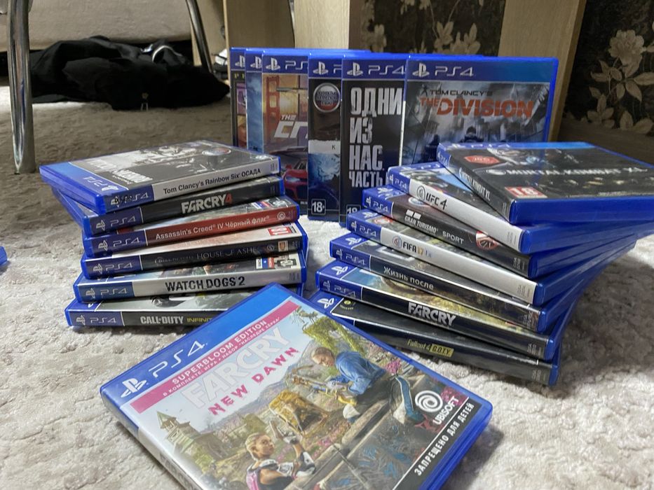 Продам диски на пс4/ps4