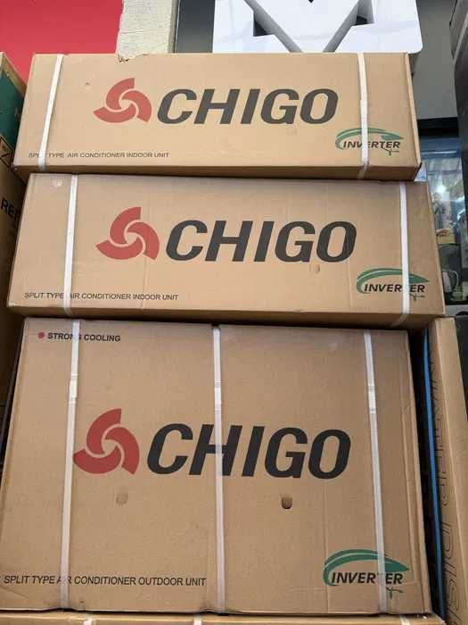 Кондиционер CHIGO 12 DC Invertor СКИДКА установка есть + доставка