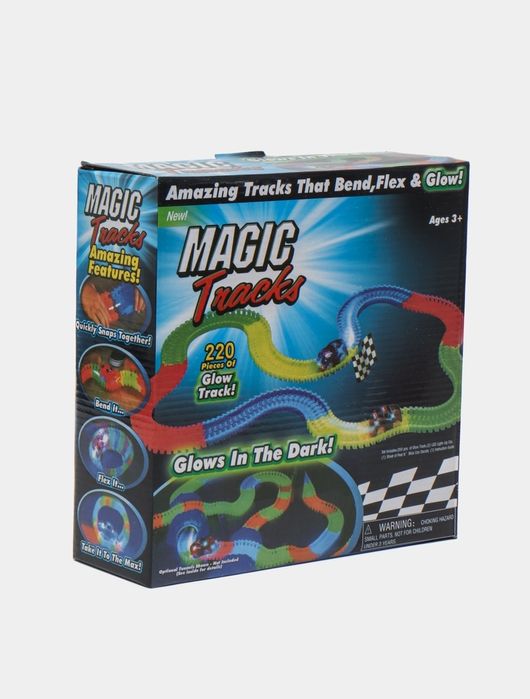 Яркая гибкая дорога Magic Tracks 220деталей 1 машина