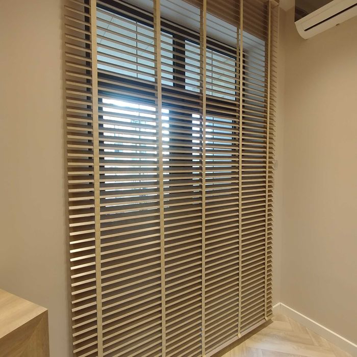 Деревянные жалюзи | Шторы | Римские шторы | Jalyuzi.  Dj064