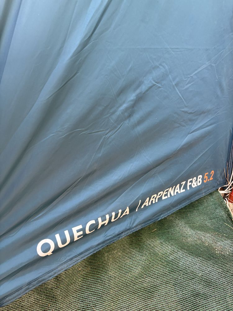 Палатка Quechua Arpenaz5.2 F&B, 2 спални, 5-местна