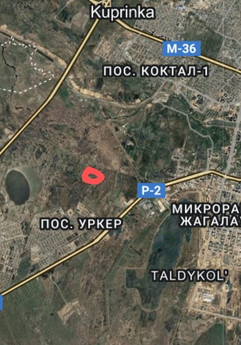 Участок возле Уркера 1га