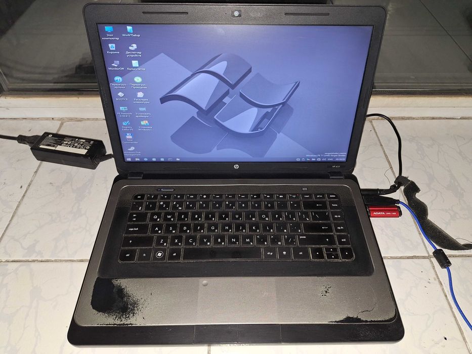 Ноутбук HP, amd e-240, 4Gb ОЗУ, HDD 320Gb